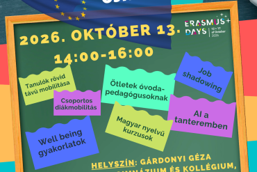 Erasmus+ tanári beszámolók 2026